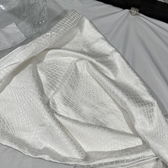 NIB‎ $465 [ King Duvet Cover ] Hotel Collection Diamond Lattice Fresh White - Picture 7 of 13